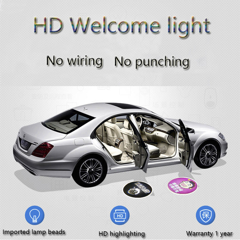 Wireless Car Door Welcome Light LED