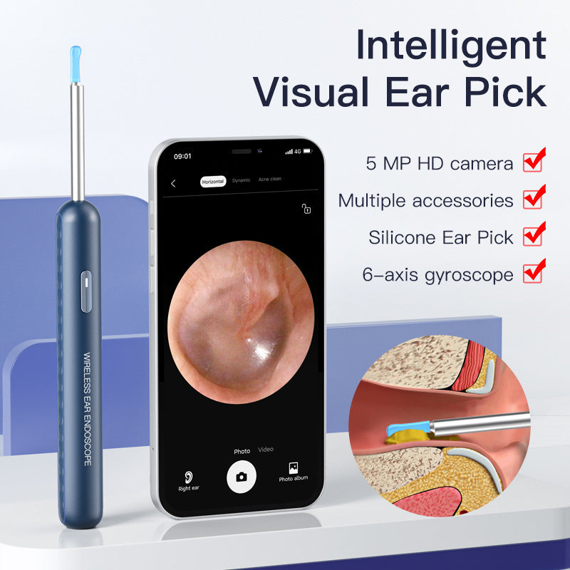 Visual Earpick Endoscope Smart Ear